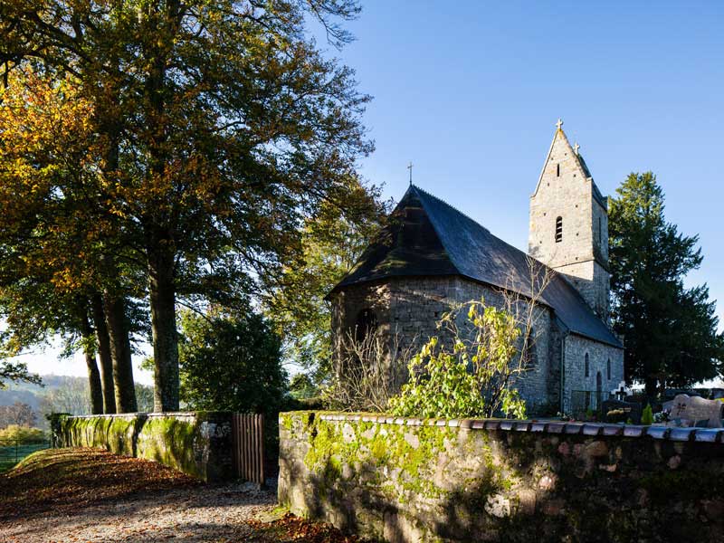 Petite église de Mallouet - ©T. Houyel Petite église de Mallouet - ©T. Houyel
