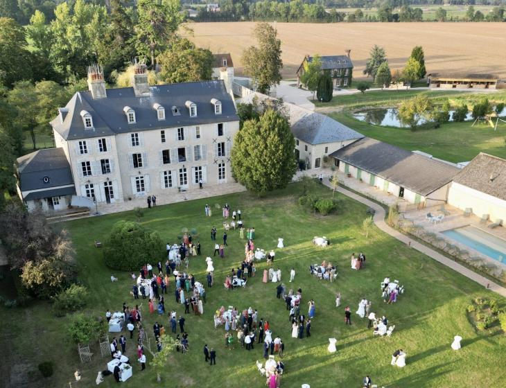 Domaine du Bois Roger - Vue ciel