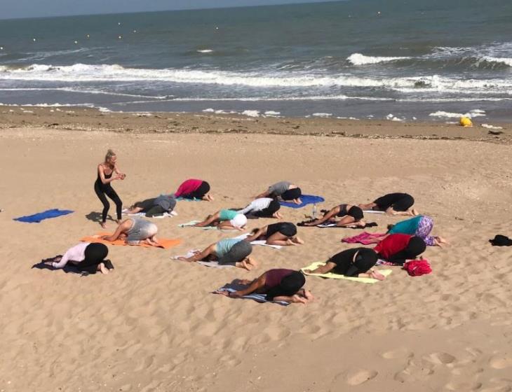 Séance sur la plage