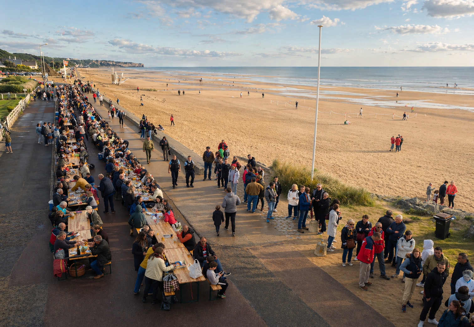   Pique nique concert d'Omaha Beach st Laurent 