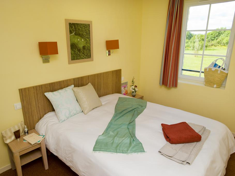 Résidence Green Beach - Port en Bessin - chambre double - ©Pierre et Vacances Résidence Green Beach - Port en Bessin - chambre double - ©Pierre et Vacances