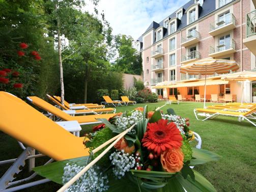 Residence La Closerie Deauville - jardin