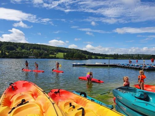 Stand Up Paddle sur le Lac Terre d'Auge