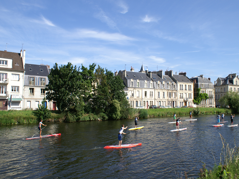 Trans Paddle - ©Clinique de la Planche - Caen Trans Paddle - ©Clinique de la Planche - Caen