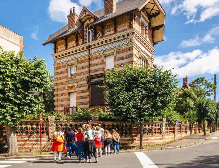 Rallye des villas en famille à Houlgate
