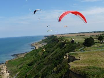 Vol de parapentes