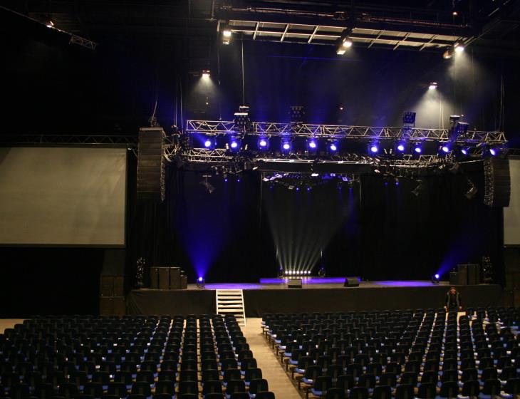 Zenith de Caen -Intérieur salle