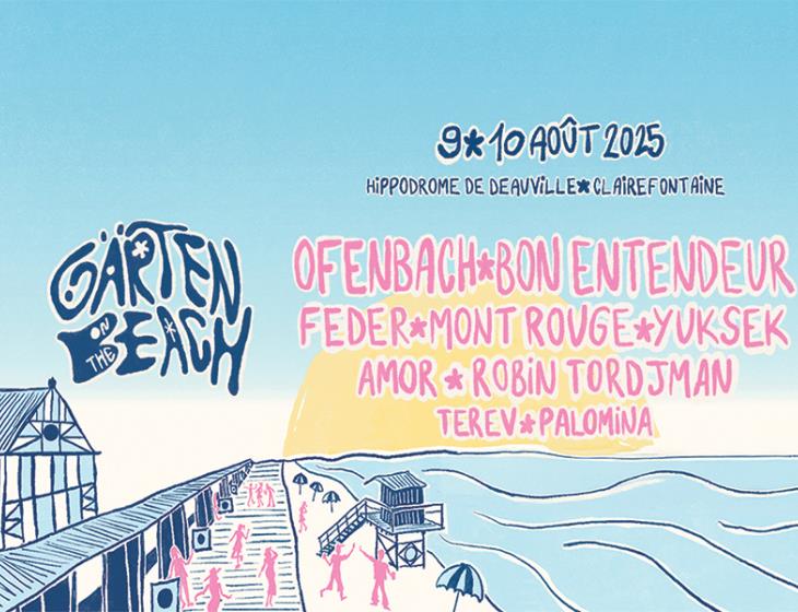 affiche Garten on the beach