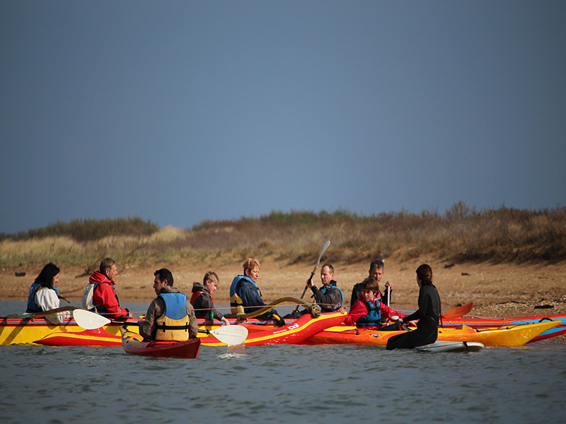 balade pirogue kayak sup Franceville - ©© A. Le Gall balade pirogue kayak sup Franceville - ©© A. Le Gall