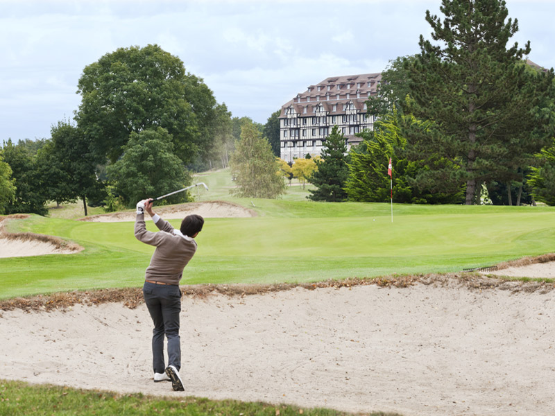 Golf Barrière Deauville - Bunker - ©Lucien Barrière Golf Barrière Deauville - Bunker - ©Lucien Barrière