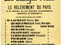 Liste municipale 1945