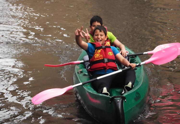 canoë au Centre Lionel Terray