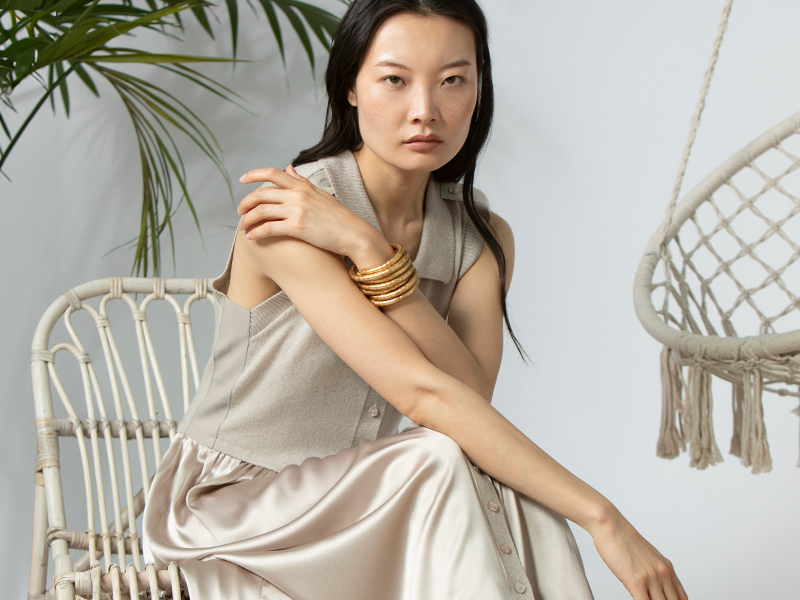 Robes en soie - l'élégance signée MAX&MOI | Mode Femme Luxe