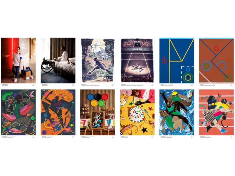 Exposition : Affiches artistiques des Jeux de Paris 2024 - DEAUVILLE