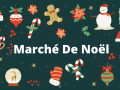 Vert foncé et Rouge Artisanal Illustration Noël Couverture Facebook
