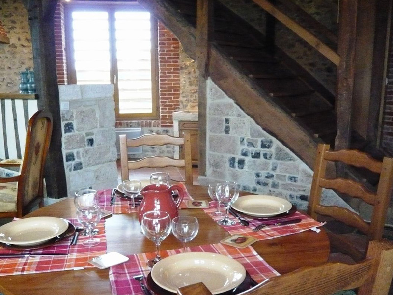 Gîte dans un moulin à Equemauville - séjour - ©Gîtes de France Calvados Gîte dans un moulin à Equemauville - séjour - ©Gîtes de France Calvados
