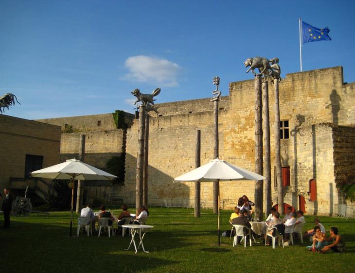 Musée des Beaux Arts Caen - Jardin intérieur