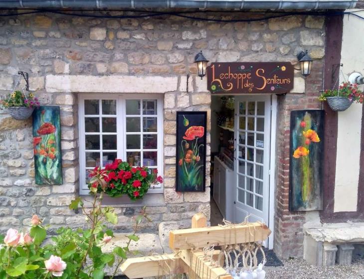 l'échoppe des senteurs vitrine