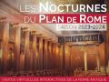 Plan de Rome Nocturnes 2023-2024