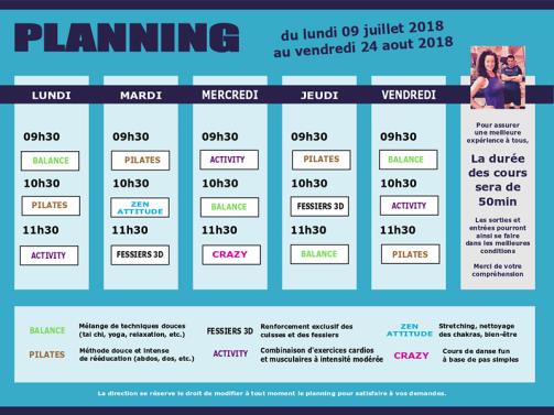 planning fitness