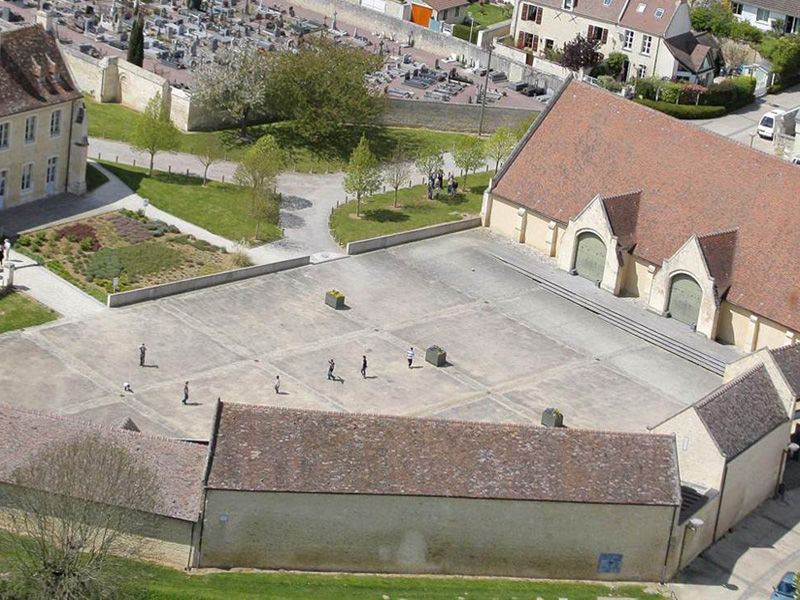 Vua aérienne du Domaine de la Baronnie Vua aérienne du Domaine de la Baronnie